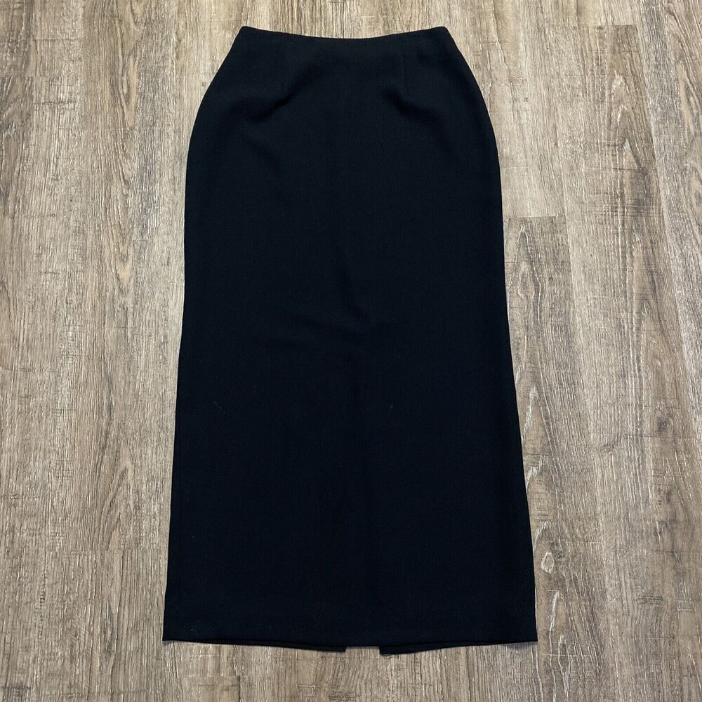 Style & Co Women's Formal Dress Skirt ~ Sz 4 ~ Black ~ Full Length